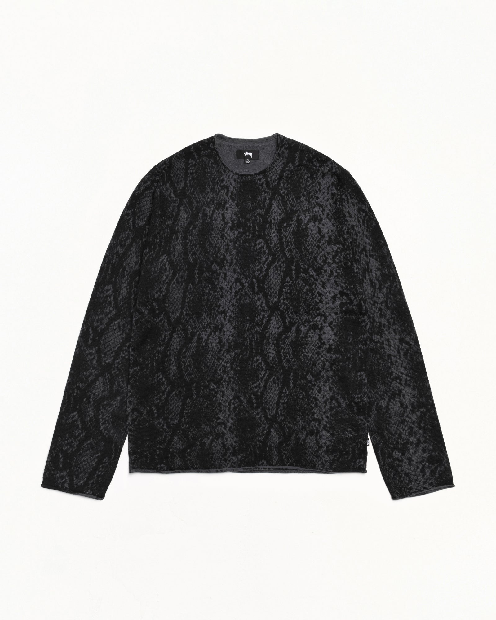Python Fine Wool Sweater – Charcoal | Sweaters & Knits | Stüssy Japan