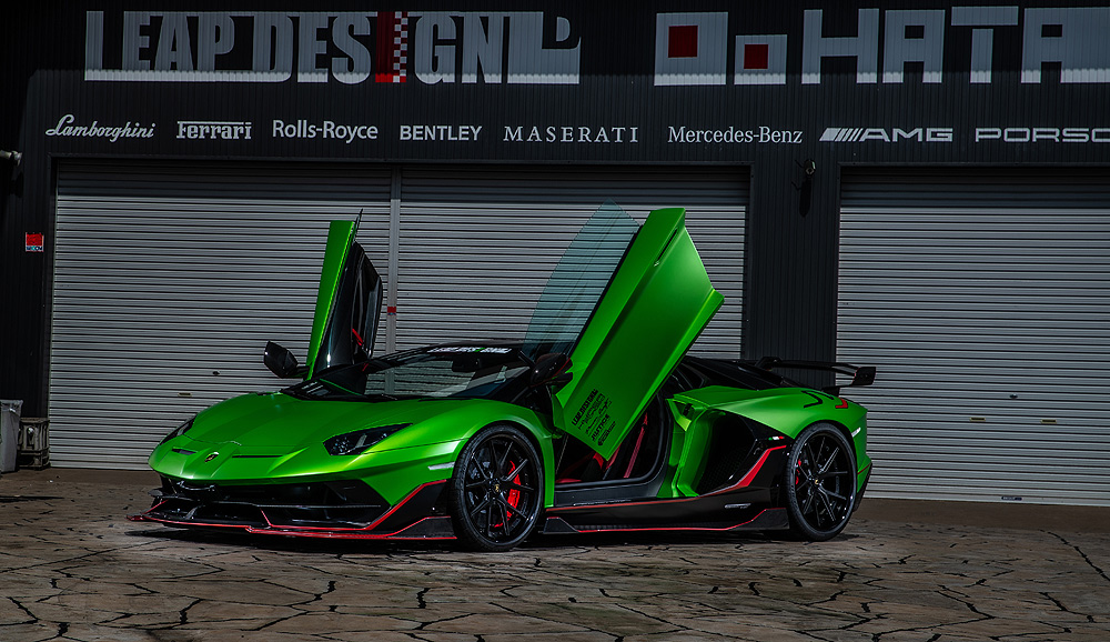 ランボルギーニアヴェンタドールSVJ LP770-4専用 LEAP DESIGNカーボン