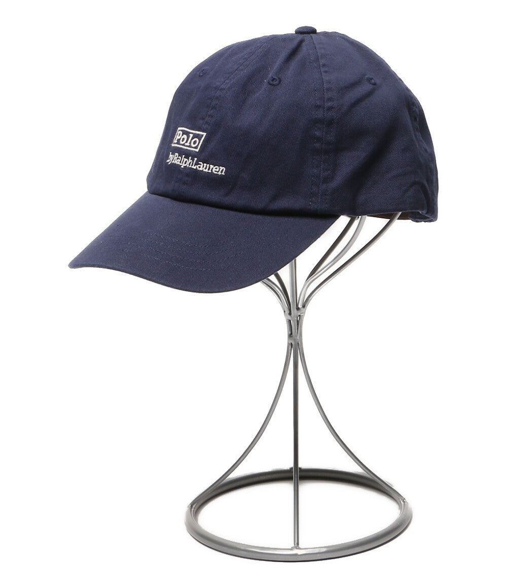 POLO RALPH LAUREN ロゴエンブロイダリー ツイル ボール キャップ NAVY