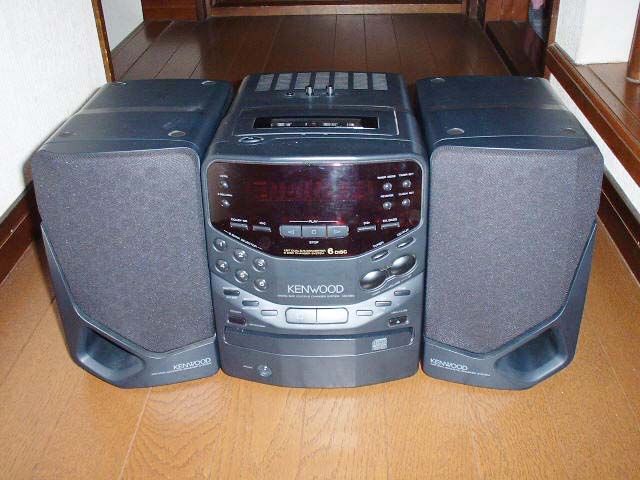 KENWOOD 6連装CDチェンジャー付きマイクロコンポ MS-D7の修理