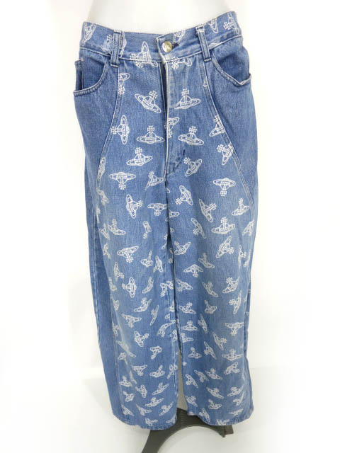 Vivienne Westwood / オーブ柄デニムパンツ / ヴィヴィアンウエスト