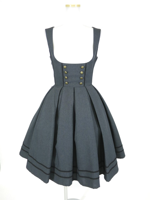 Innocent World コルセットタックフレアージャンパースカート