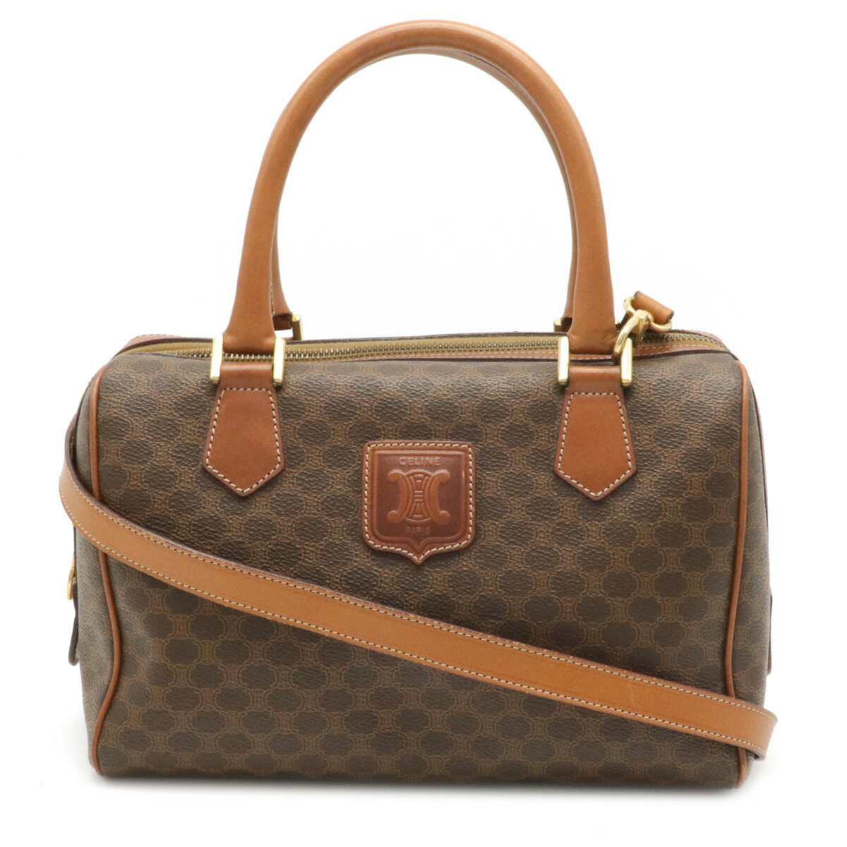 楽天市場】【バッグ】CELINE セリーヌ マカダム柄 ハンドバッグ ミニ