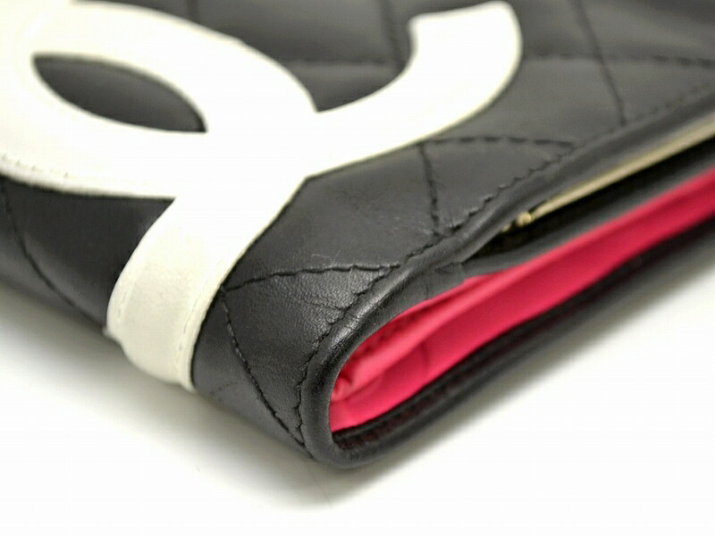 楽天市場】【財布】CHANEL シャネル カンボンライン がま口財布 ガマ口