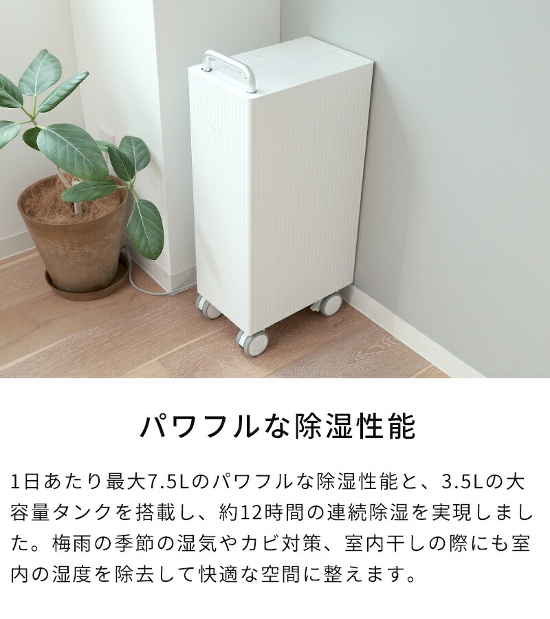 楽天市場】【特典付】除湿機 カドー cado ROOT 7200 コンプレッサー