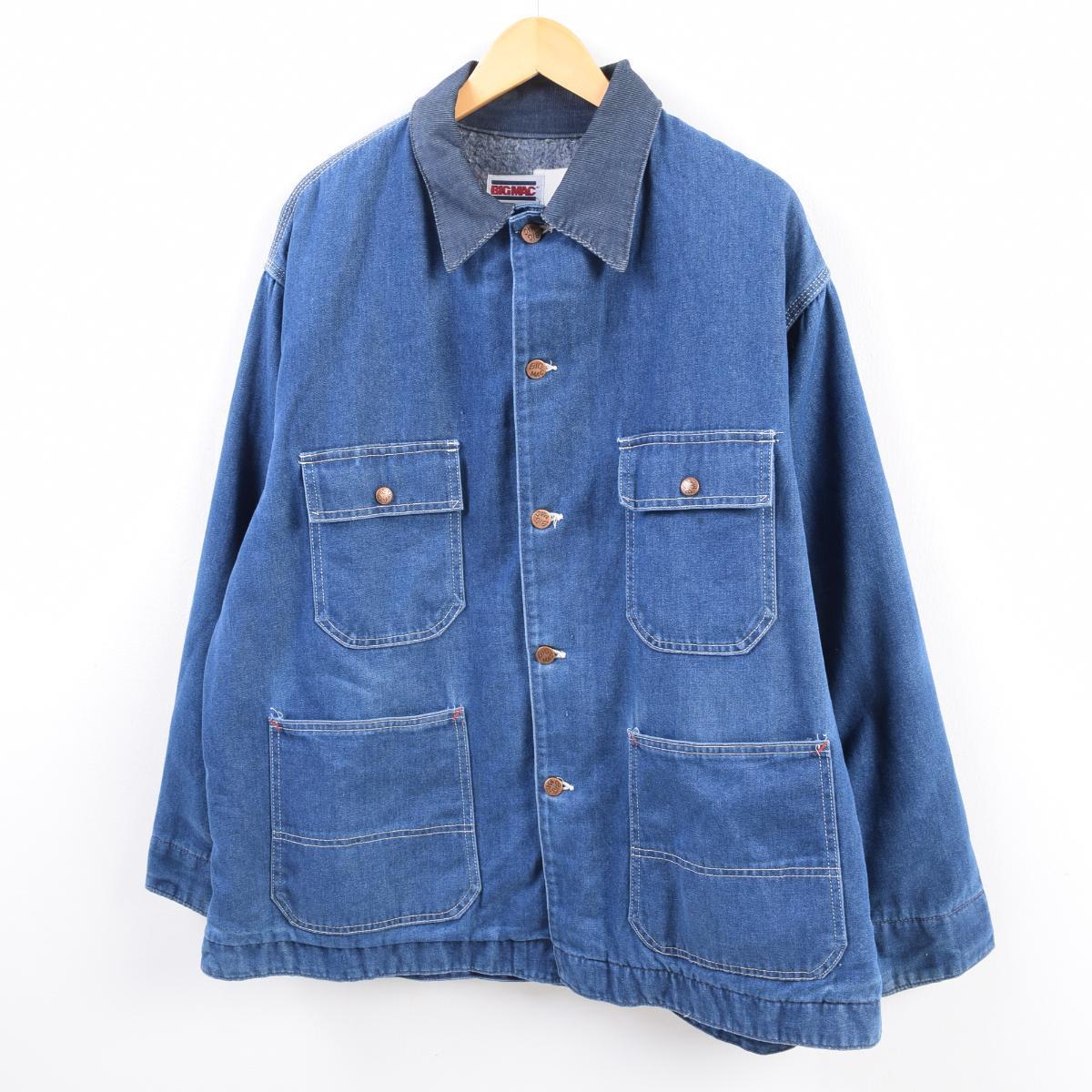 楽天市場】濃紺 80年代 ビッグマック BIG MAC デニムカバーオール USA