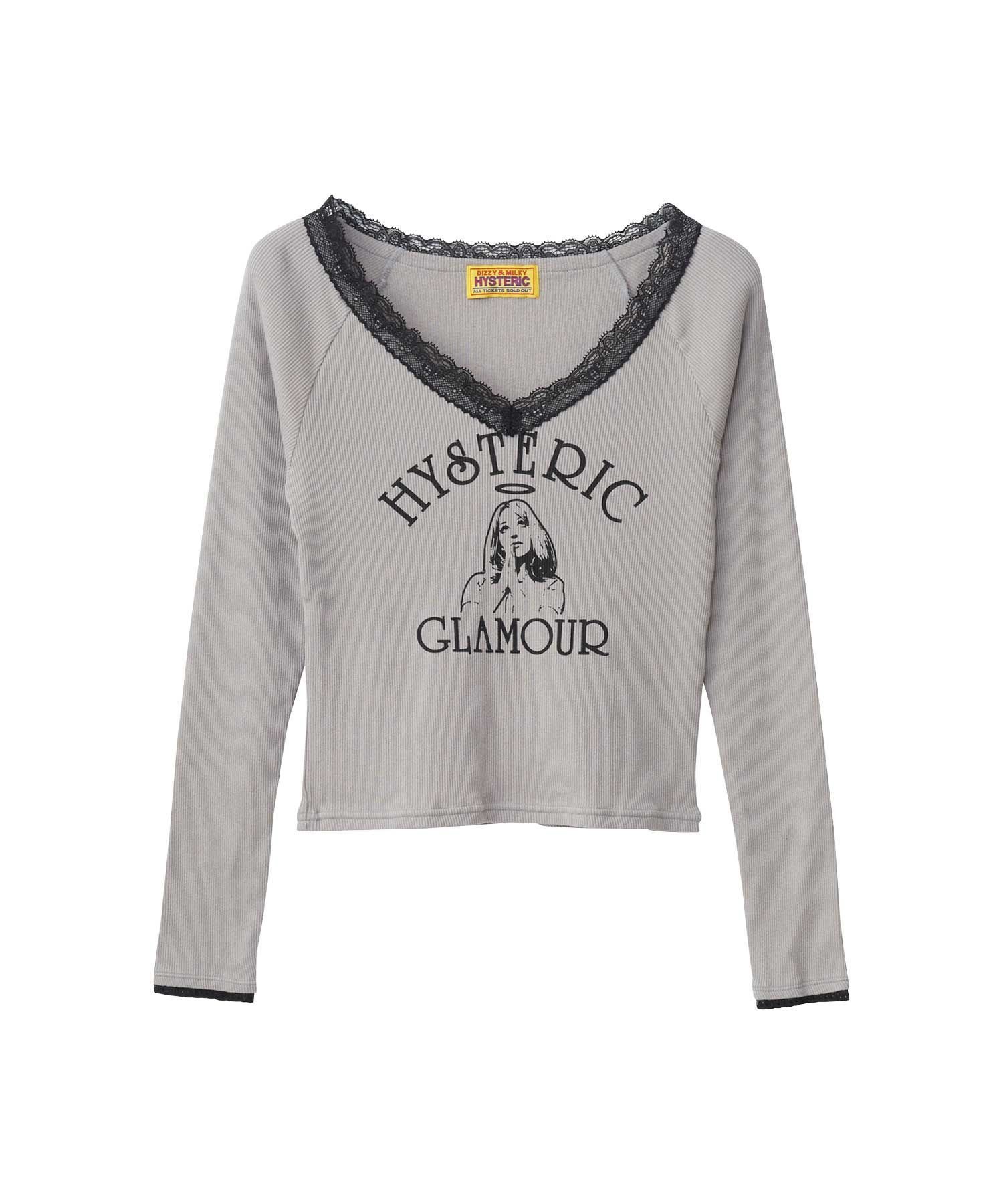 HYSTERIC GLAMOUR｜HYSTERIC ANGEL ショート丈Tシャツ | Rakuten
