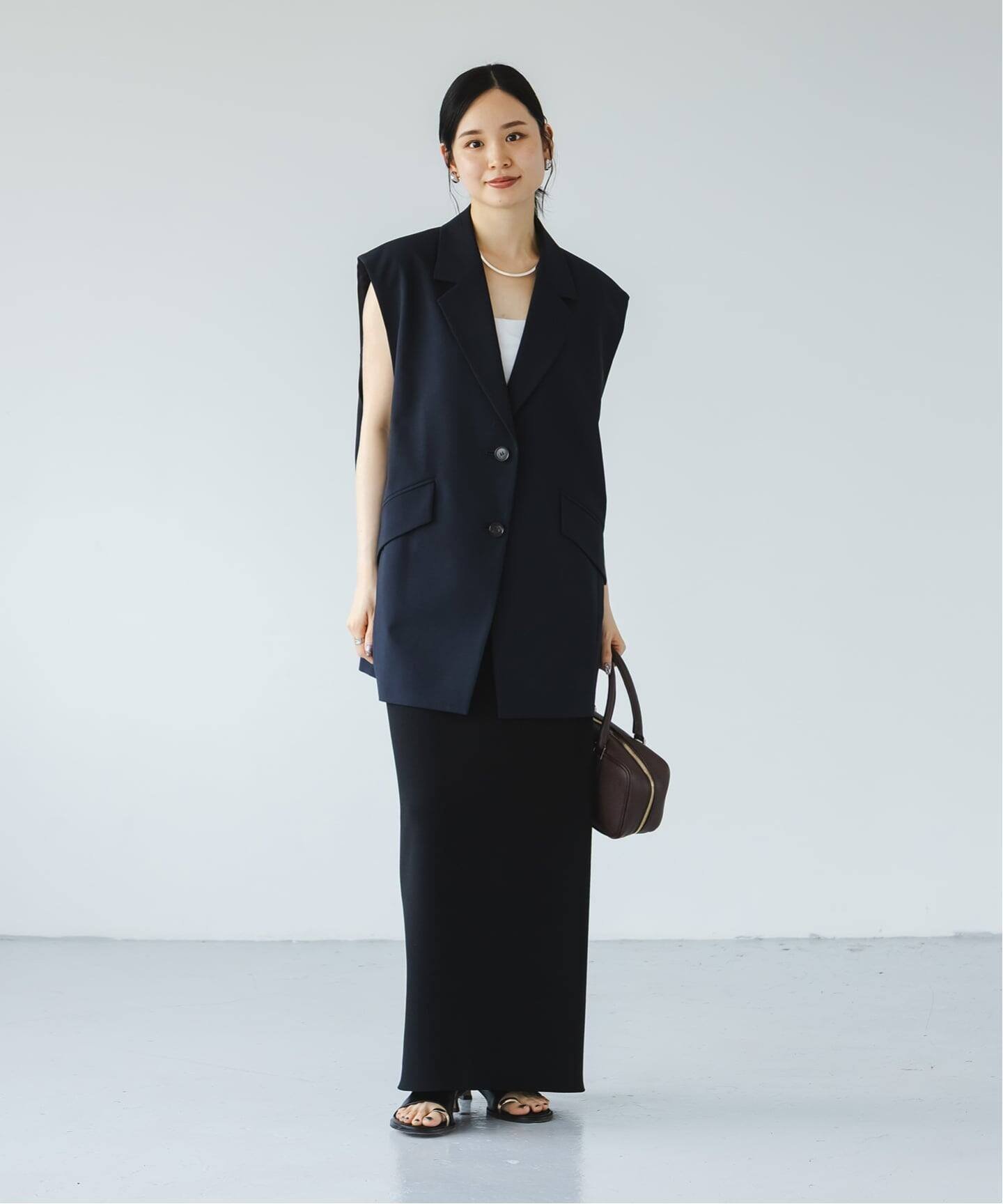 NOBLE｜《追加》【洗える】コンフォートジャージーライクタイト