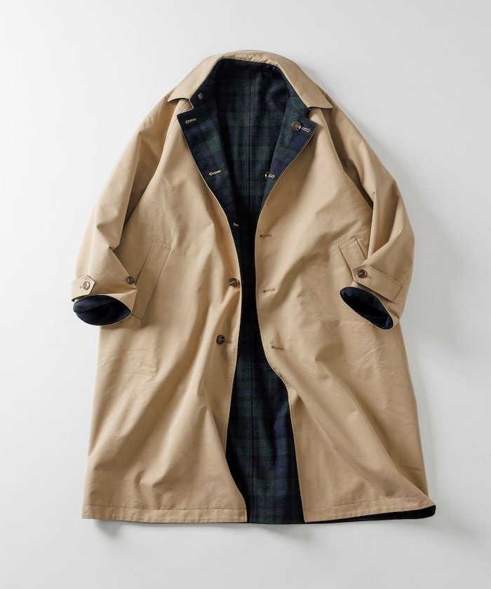 FREAK'S STORE｜リバーシブル ウール混 フランネル チェック