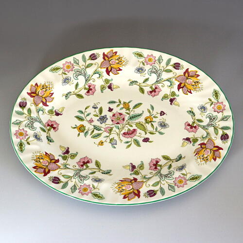 楽天市場】ミントン Minton 英国製 ハドンホール グリーン オーバル