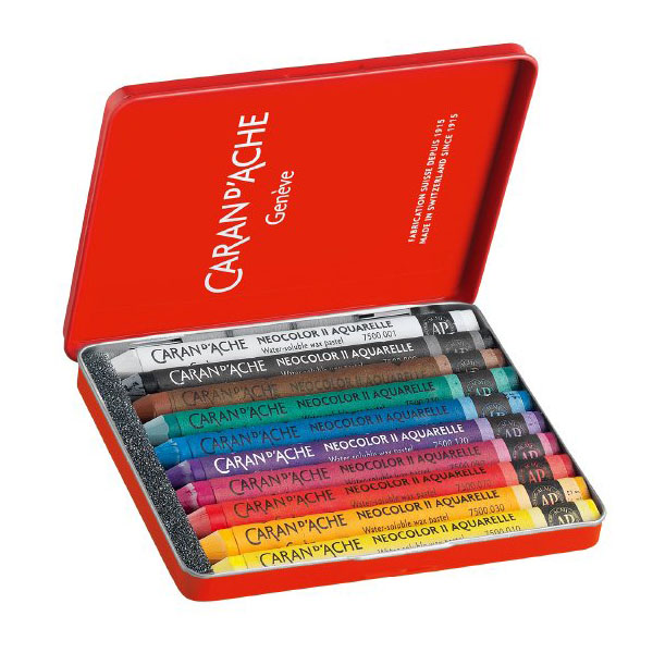 画材の専門店］e-画材.com カランダッシュ ネオカラーⅡ 10色セット(10