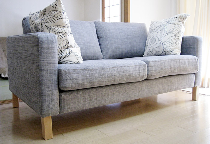 美品IKEA イケア カルルスタードオットマン CARB P2 IKEA KARLSTAD