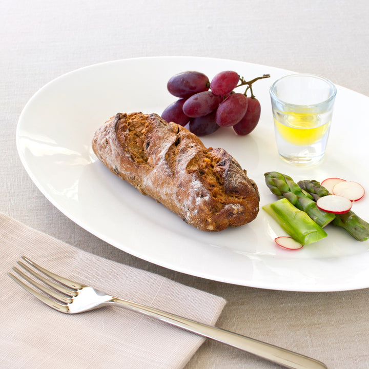 白いブランド食器｜36cmオーバルプレート｜EXQUISITE｜ニッコー公式