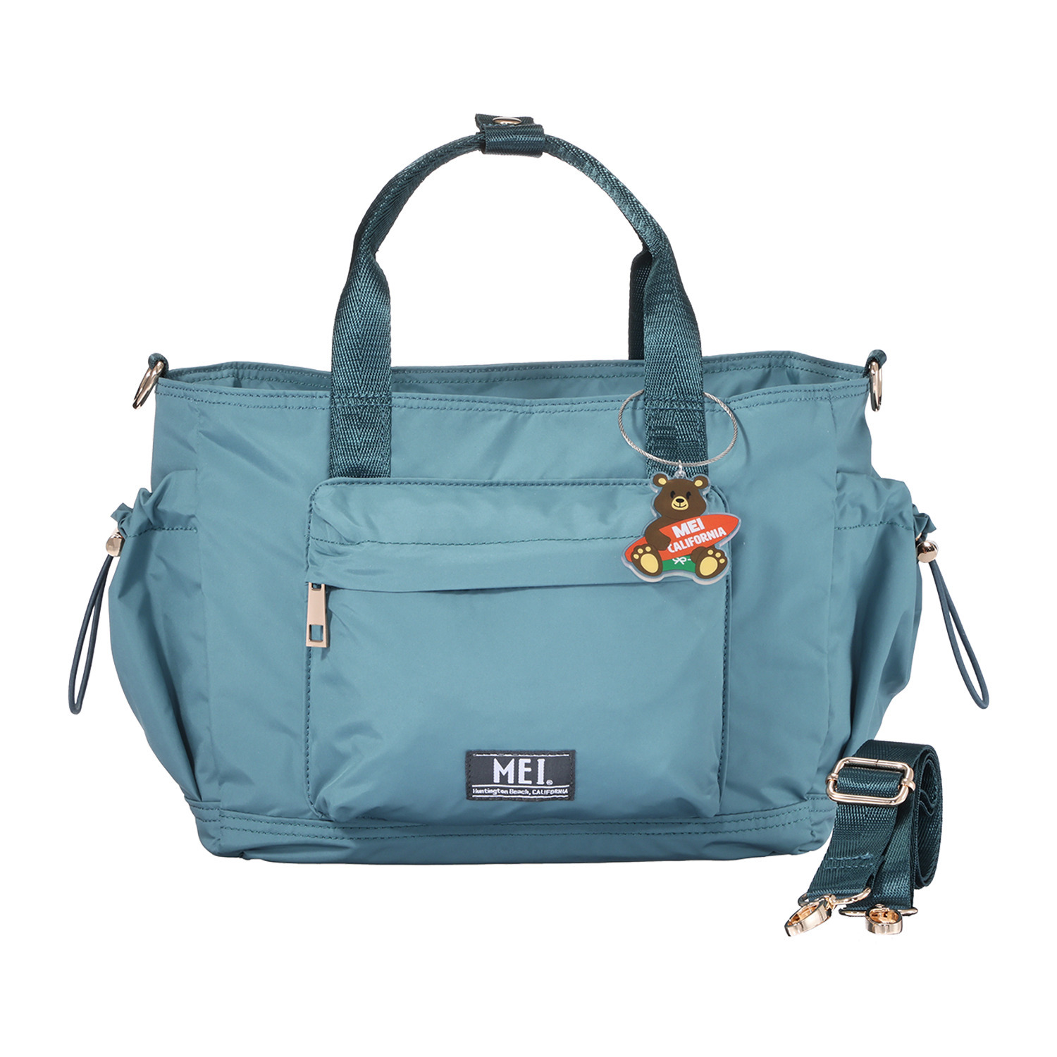 メイ はっ水・軽量 8ポケット 2ウェイショルダーバッグ- ショップ