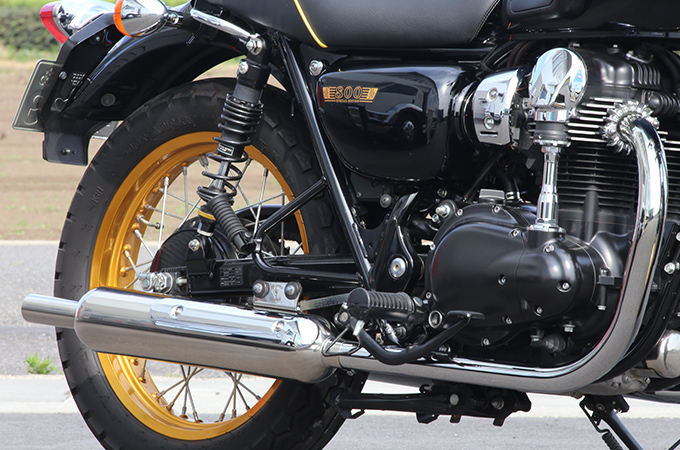 W800（'11～'16） ワイバンクラシック フルエキゾースト マフラー