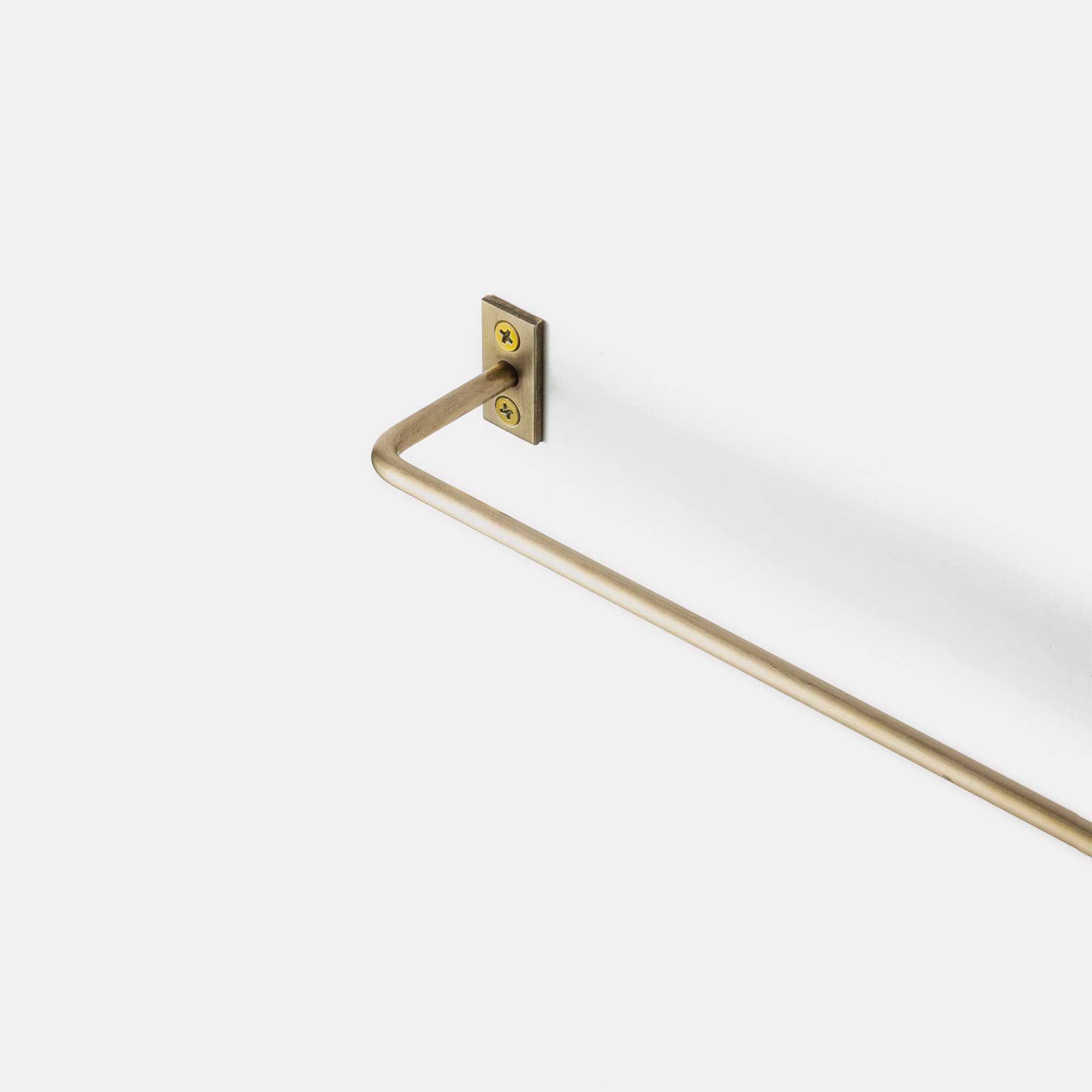 ハンガーバー φ6 真鍮 W600 | KB-AC008-15-G141 | タオル掛け・バー