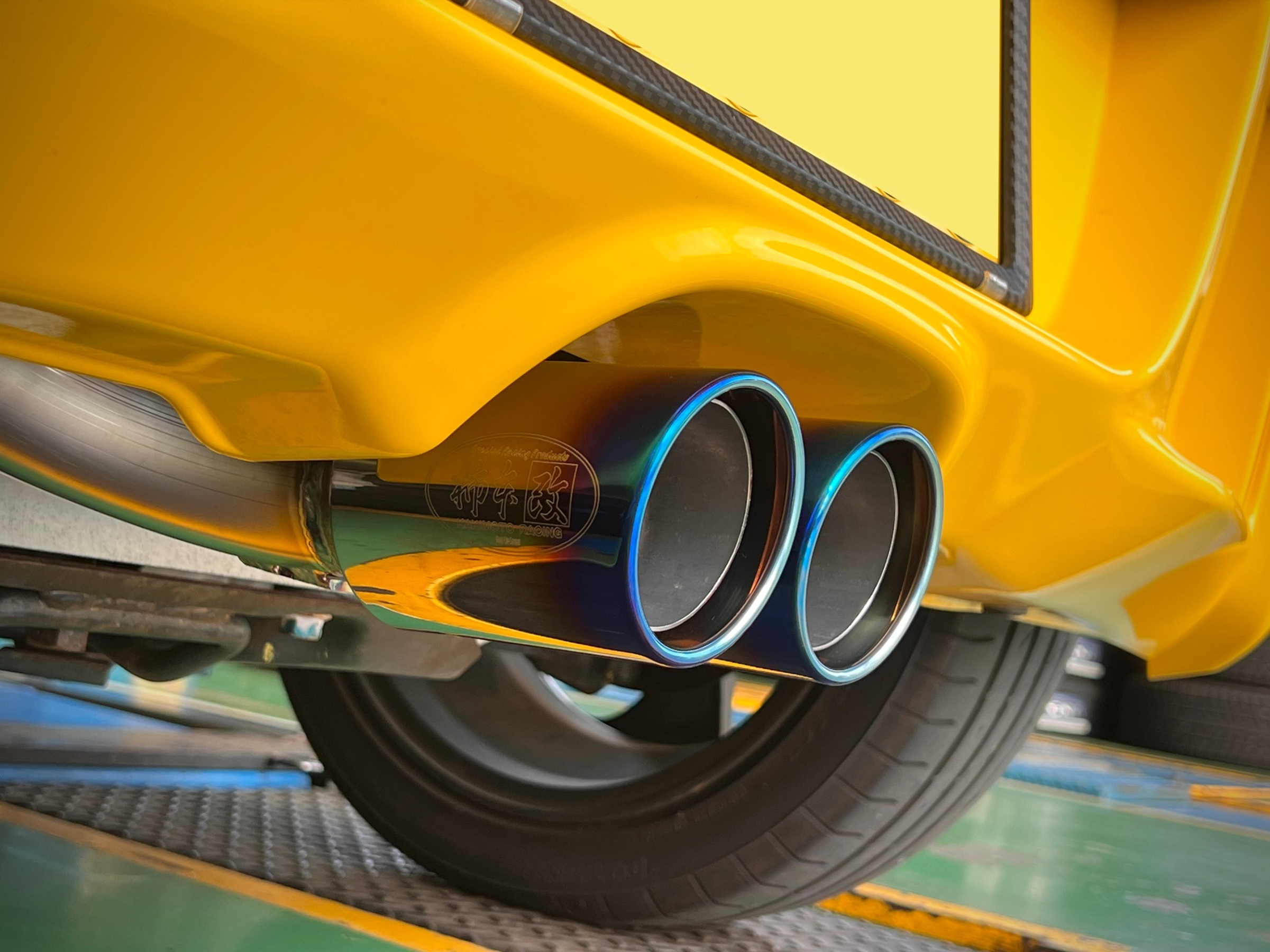 S660 柿本改マフラー 取付。 | 店舗おススメ情報 | タイヤ館 綾瀬