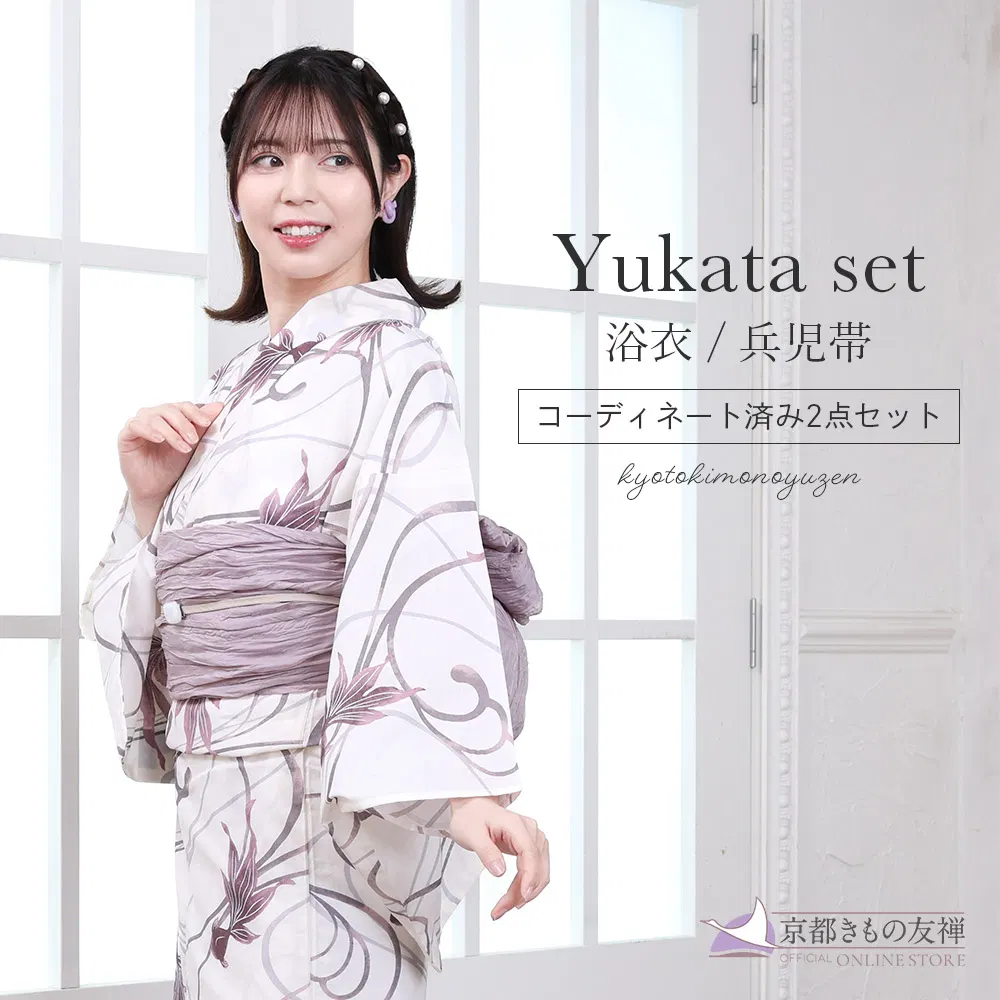 レトロ系から可愛い系まで浴衣の購入は着物専門店で｜京都きもの友禅