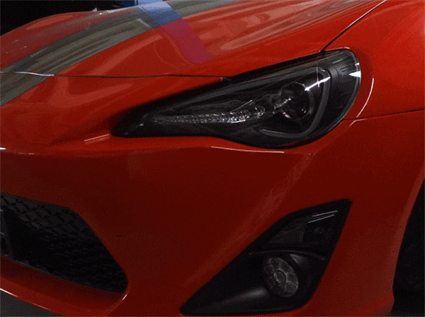 86 /BRZ ハチロク クリスタルアイLEDライトバー ヘッドライト V3