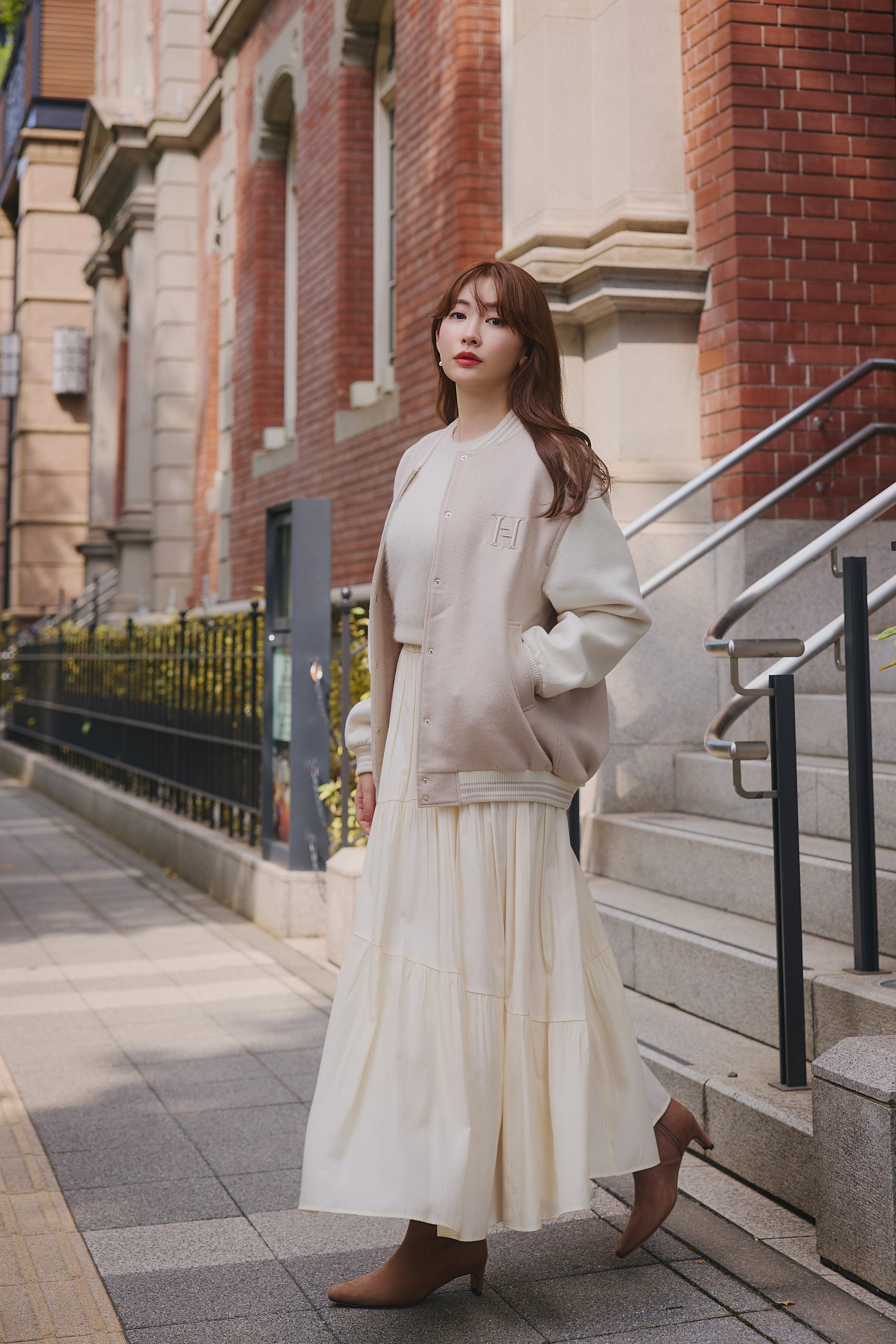 H Logo Varsity Jacket