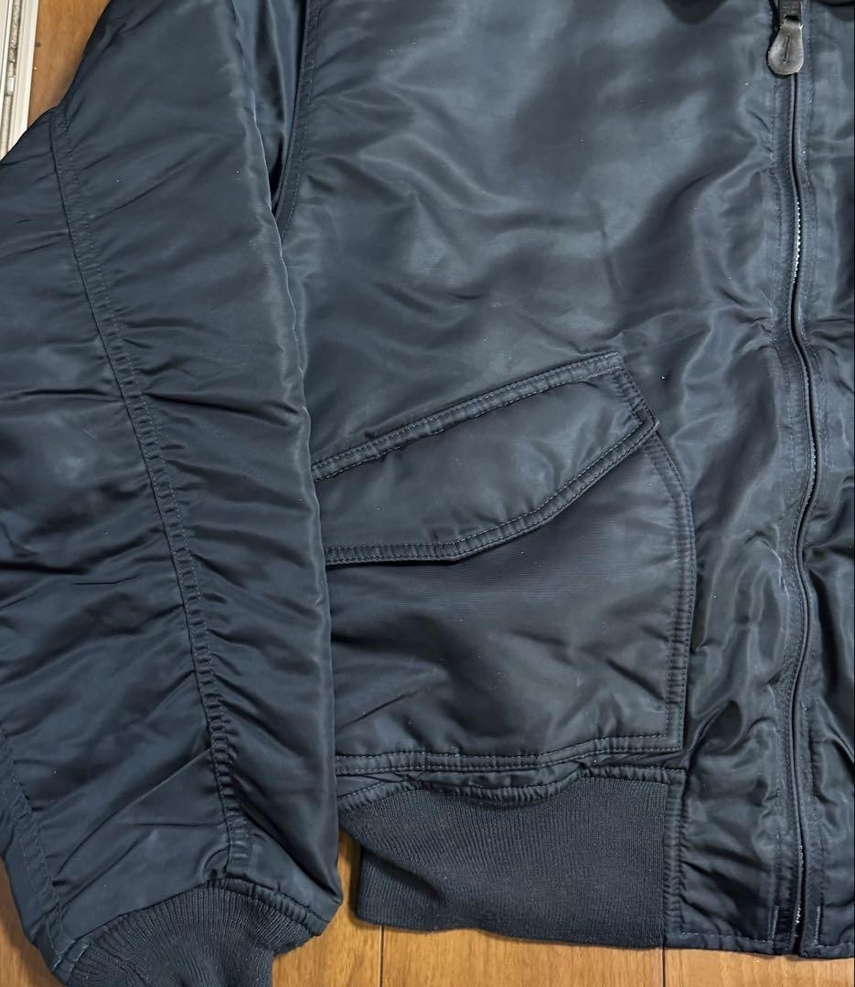 Rare Schott 90s Vintage Reissue CWU-R Flight Jacket XXL Men's