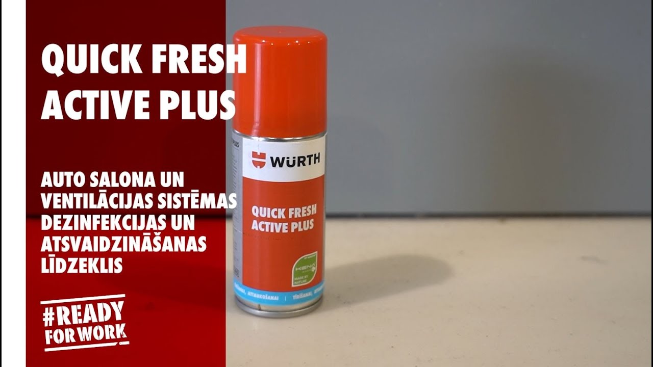 Wurth Quick fresh active PLUS (Art. Nr. 0893764654) - YouTube