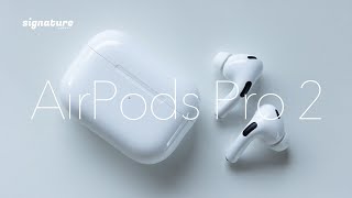 Unboxing the AirPods Pro 2. First impressions on noise