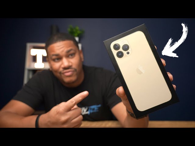 iPhone 13 Pro Max (Gold) Unboxing! - YouTube