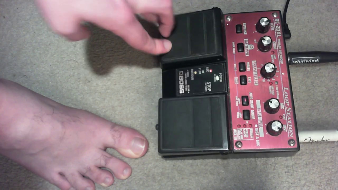 Quick Loop Station Demo (Boss RC20XL) - YouTube