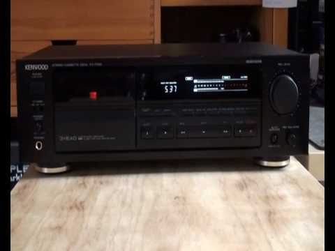 Kenwood KX-7030 cassette deck - YouTube