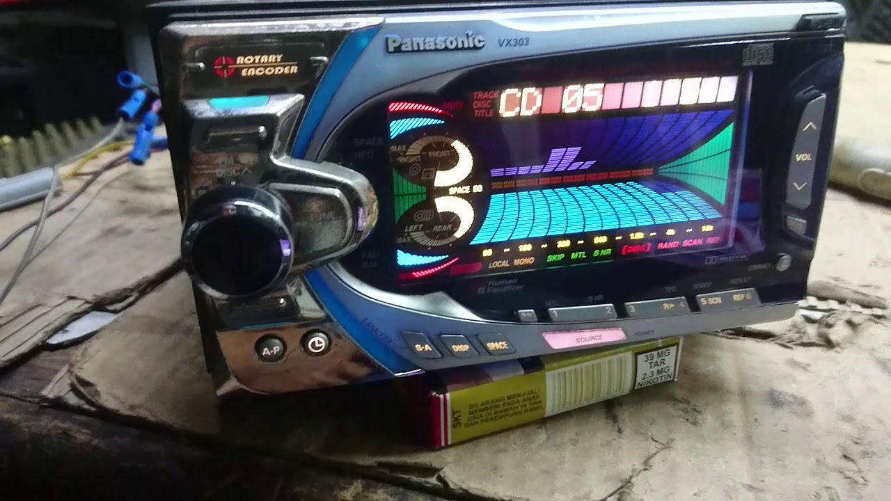 Panasonic cq-vx 303 - YouTube