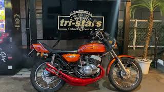 トライスターズオリジナルバクチクチャンバー(鉄サイレンサー)H2 750SS