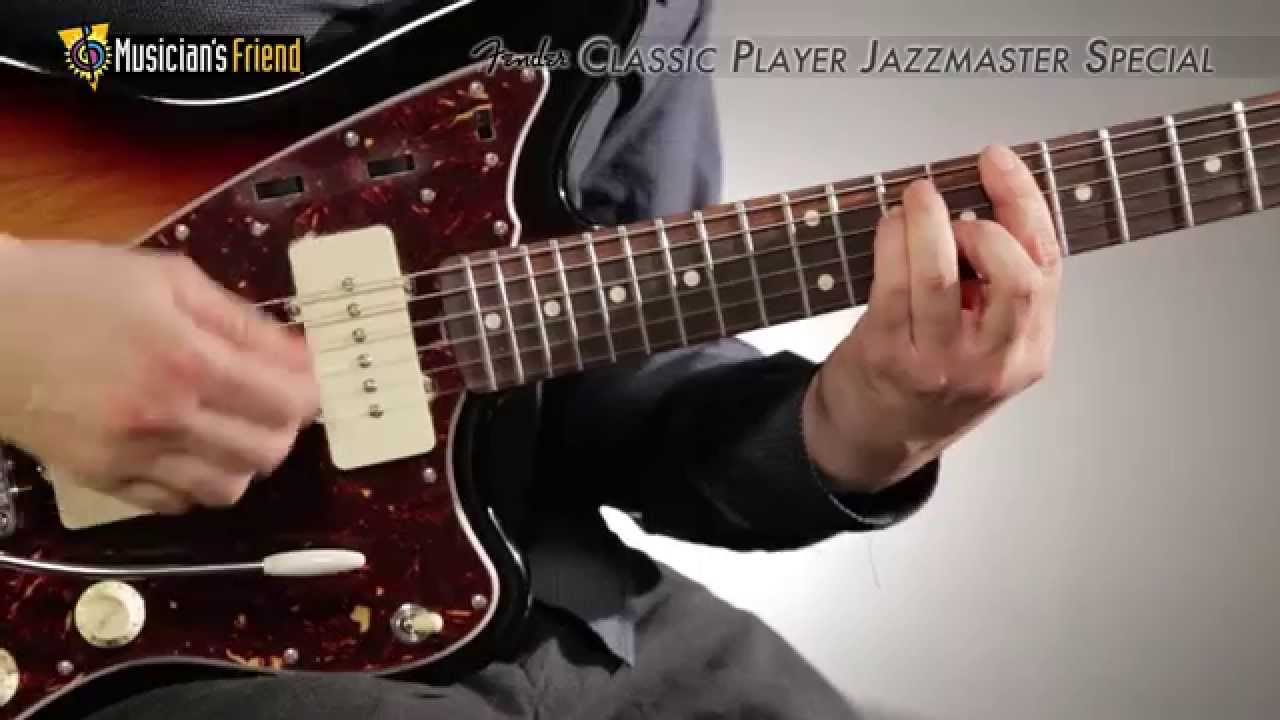 Fender Classic Player Jazzmaster Special Electric Guitar - YouTube