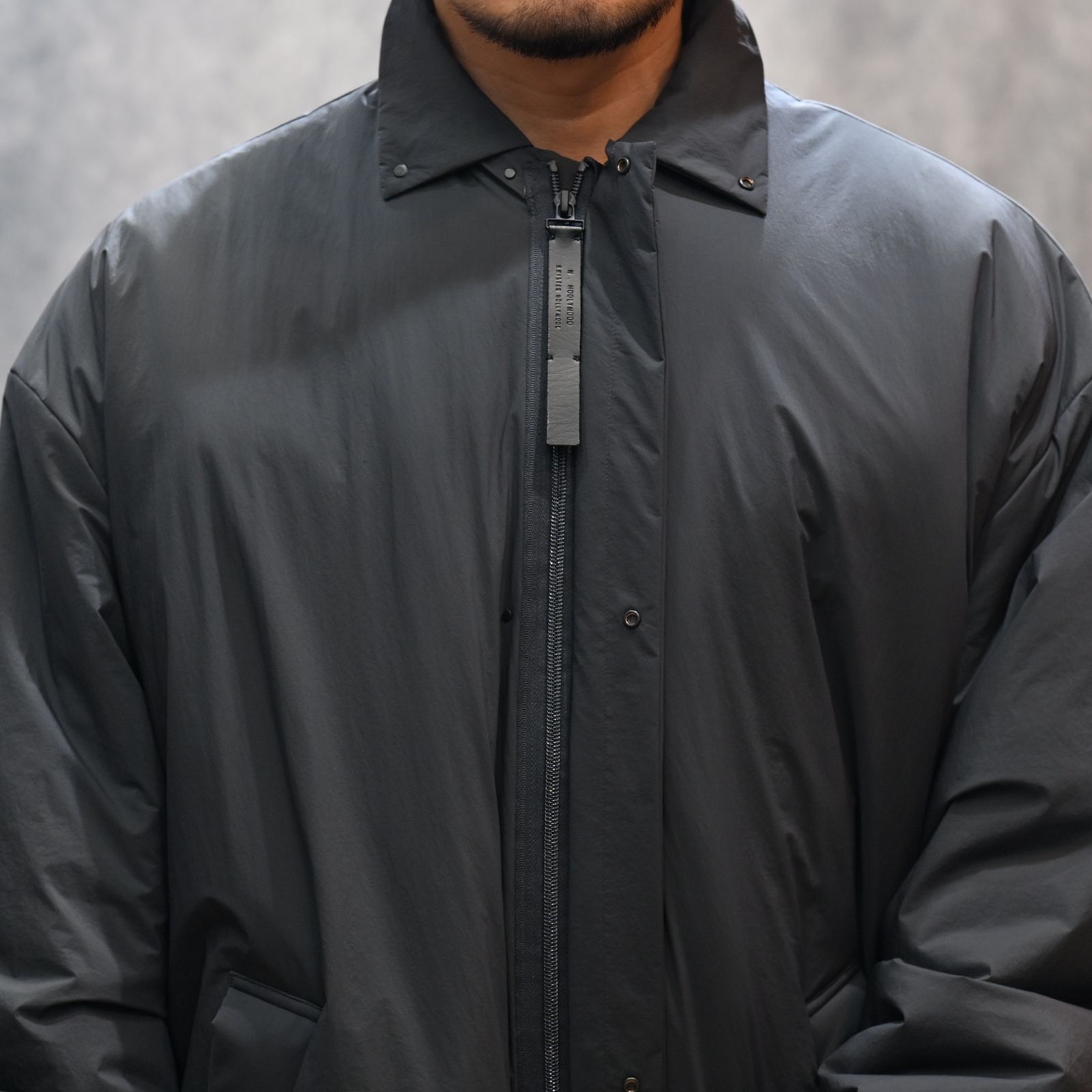 N.HOOLYWOOD - BALMACAAN COAT （CHARCOAL）｜バルマカンコート｜2252