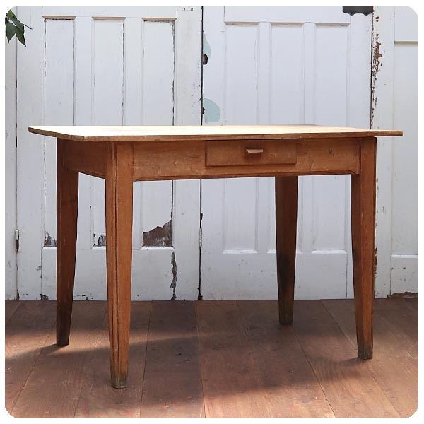 イギリス アンティーク キッチンテーブル/ダイニングテーブル/家具