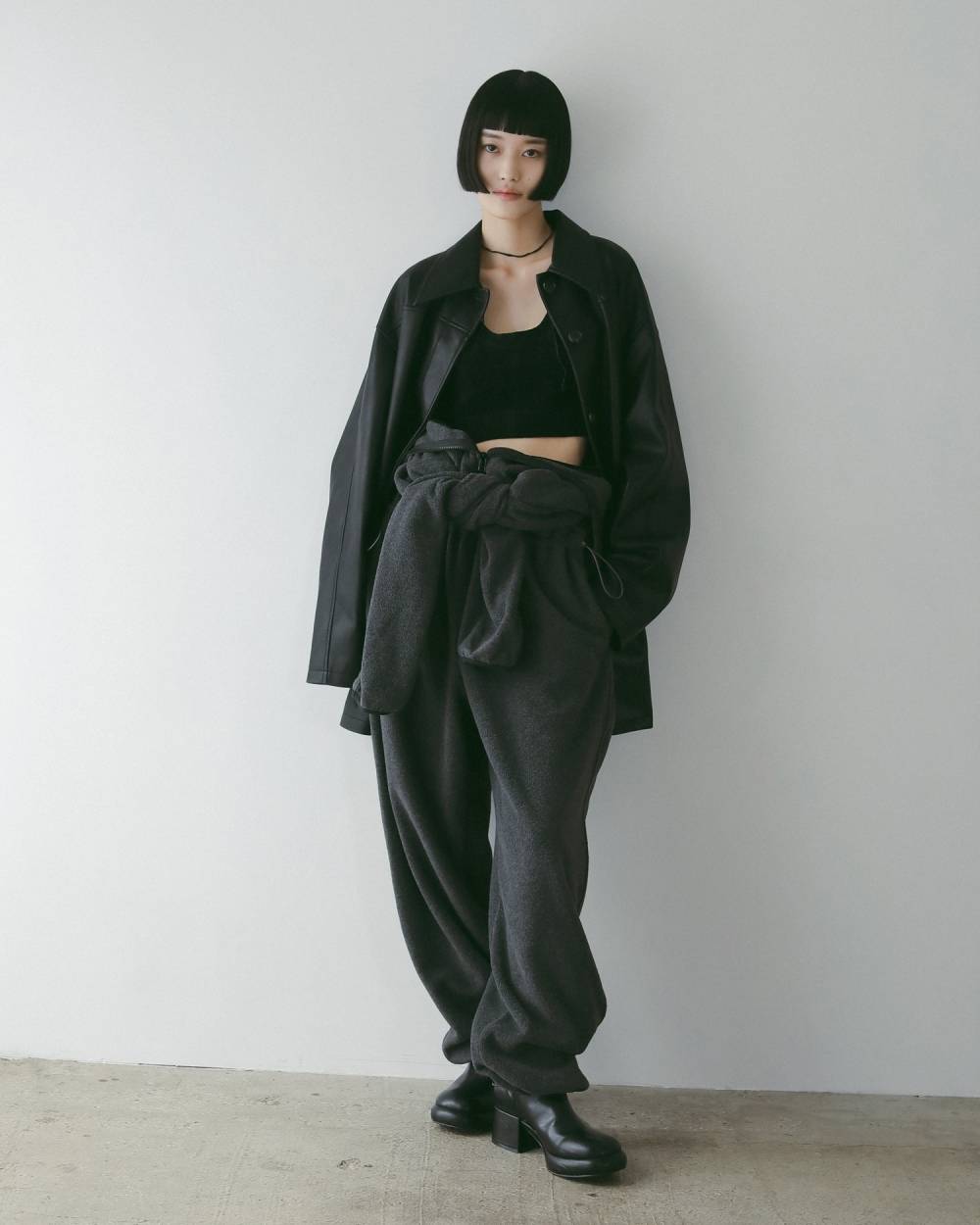 ànuke online store（アンヌーク） / Fleece Halfzip