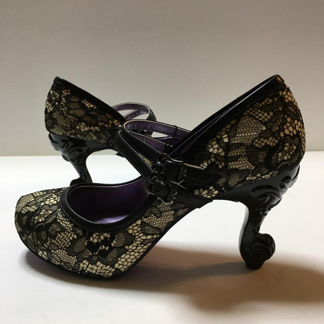 ANNA SUI - 新品未使用！ANNA SUI 25.0cm ゴスロリ猫足パンプス♪の