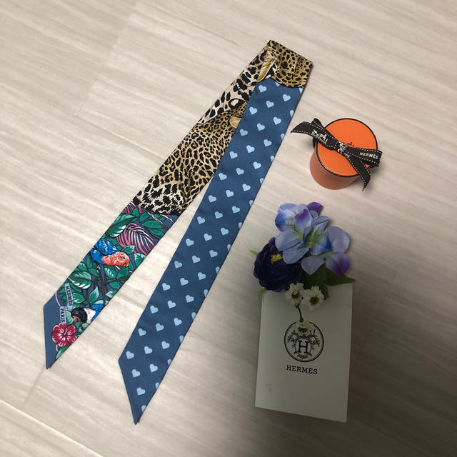 HERMES - エルメス ジャングルラブラブ 最新色 超激レア！ ツイリーの