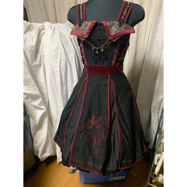 OZZON - ozz on オッズオン チャイナワンピース赤の通販 by 藍ショップ