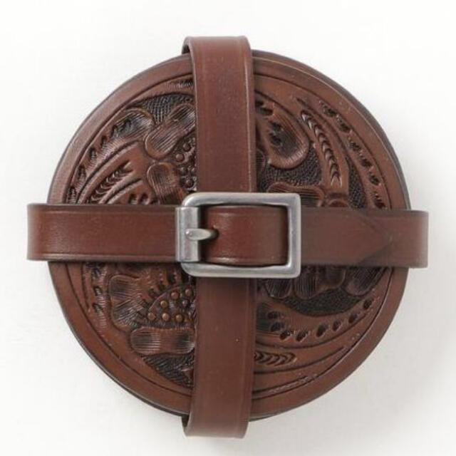 RRL - 新品*RRL*ハンドツールド レザー コースターセット* ダブル