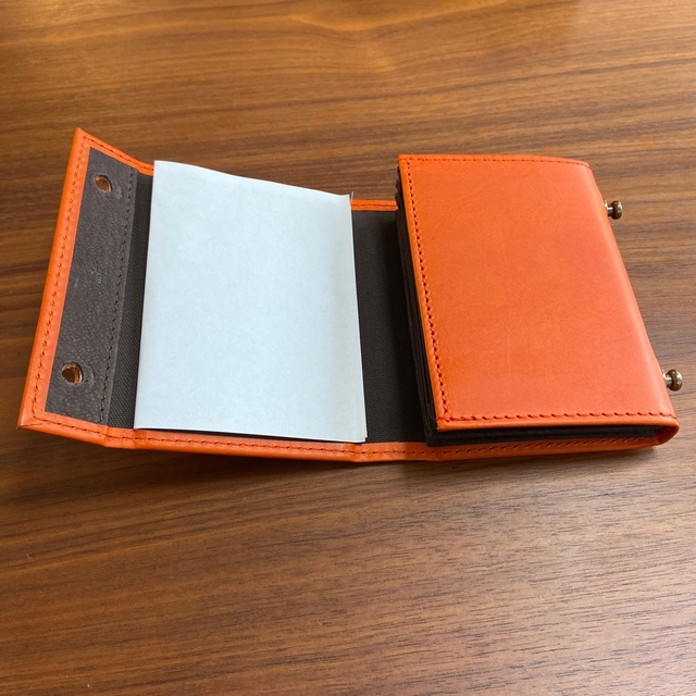 m+ - 【新品未使用】エムピウ ミッレフォッリエ2 P25 オレンジxチョコ