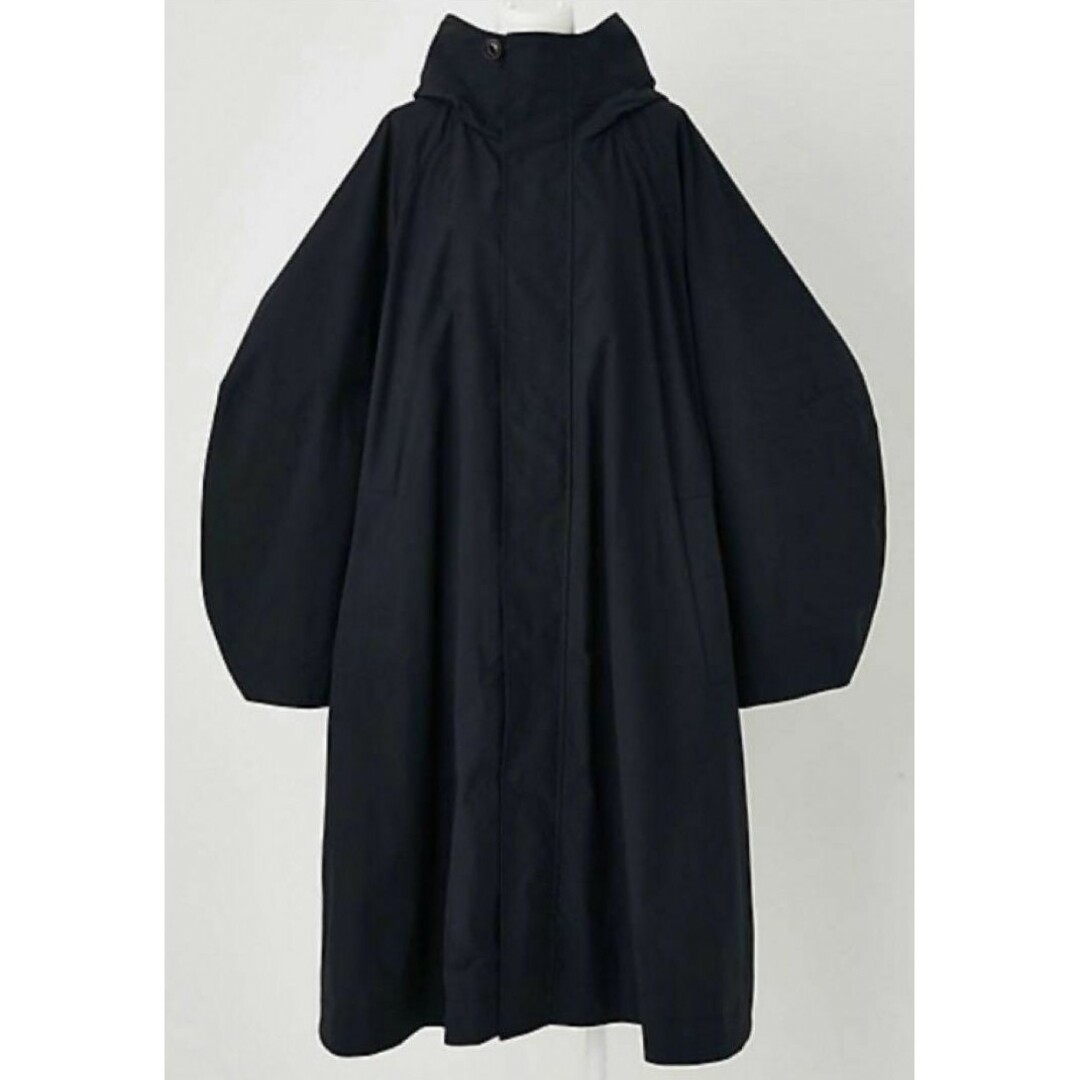 ENFOLD - ENFOLD PEストレッチ BOXフーデットCOATの通販 by m.k