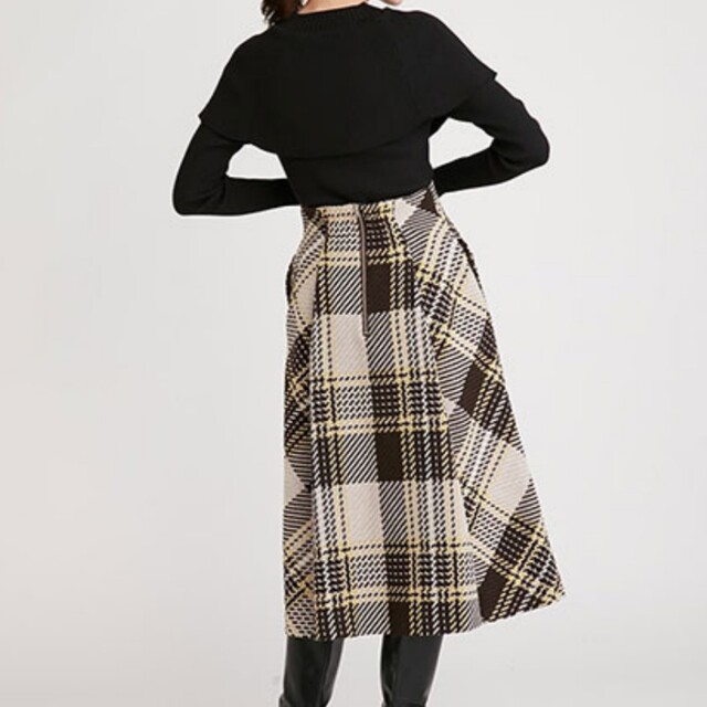 SNIDEL - 新品 SNIDEL ロービングチェックスカートの通販 by Yうさぎ's