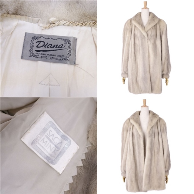 サガミンク SAGA MINK コート ミンクファー サファイアミンク 毛皮