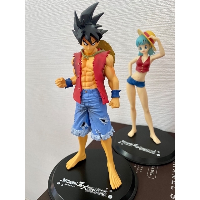 BANPRESTO - ドラゴンボール×ワンピース ジャンプ40周年フィギュアの