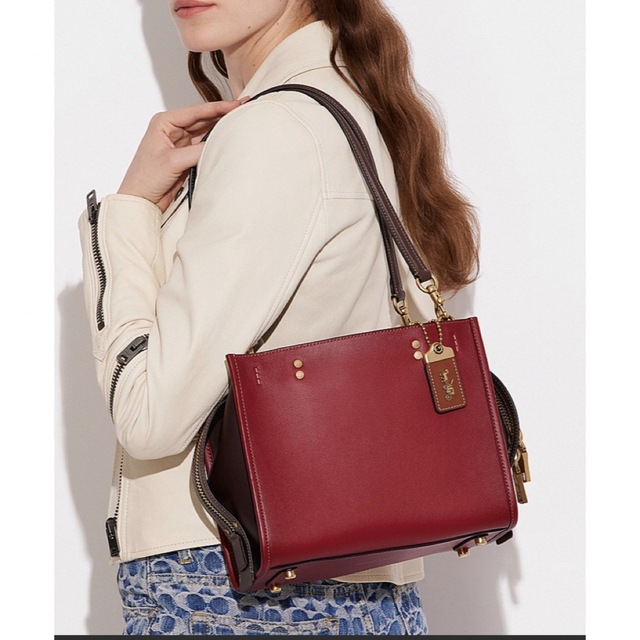 COACH - 新品未使用 コーチ ローグ 25・カラーブロック ハンドバッグ