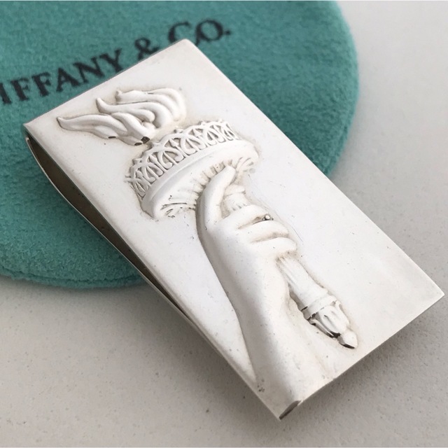 Tiffany & Co. - Tiffany ヴィンテージ 聖火 マネークリップ 希少美品