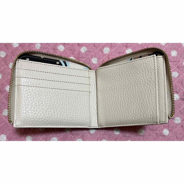 IANNE - IANNE パル エッフェル塔から花束を L字ファスナー2つ折り財布