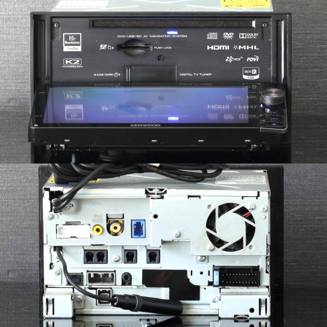 KENWOOD - 地図2022年最上位彩速ナビMDV-Z702Wフルセグ/HDMI/ハイレゾ