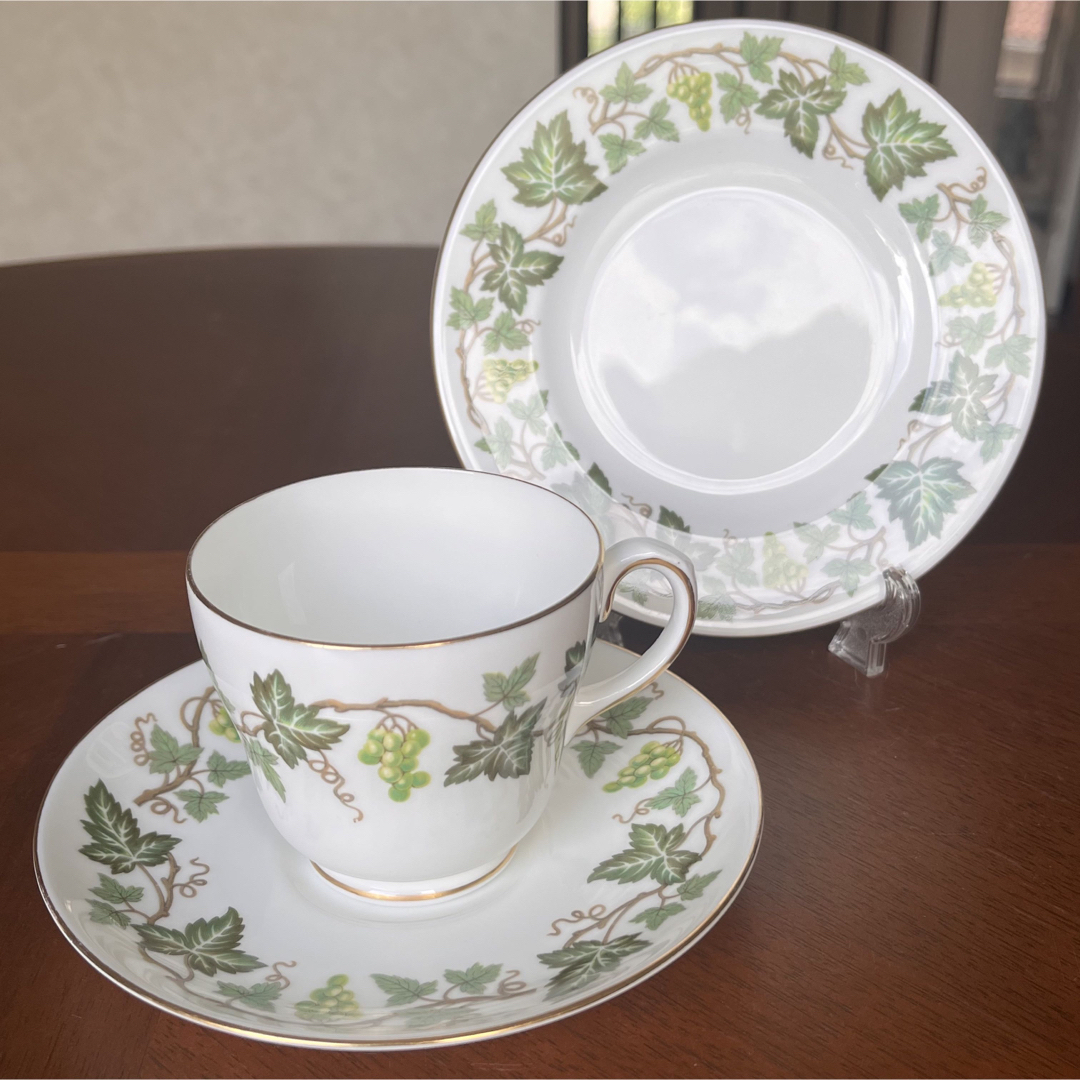 WEDGWOOD - 【英国ビンテージ】緑壺 ウェッジウッド☆サンタクララ